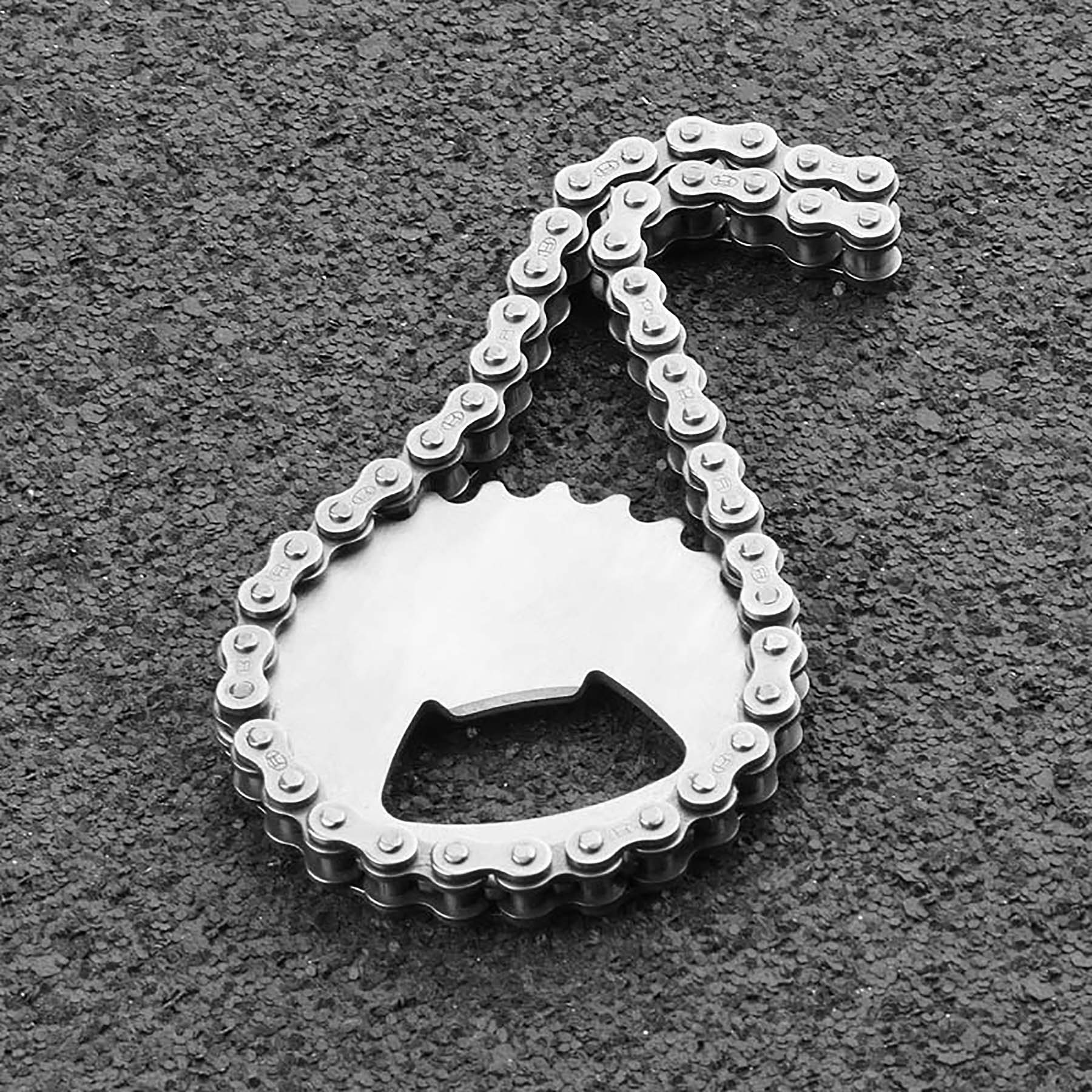 Bicycle Chain Bottle Opener
