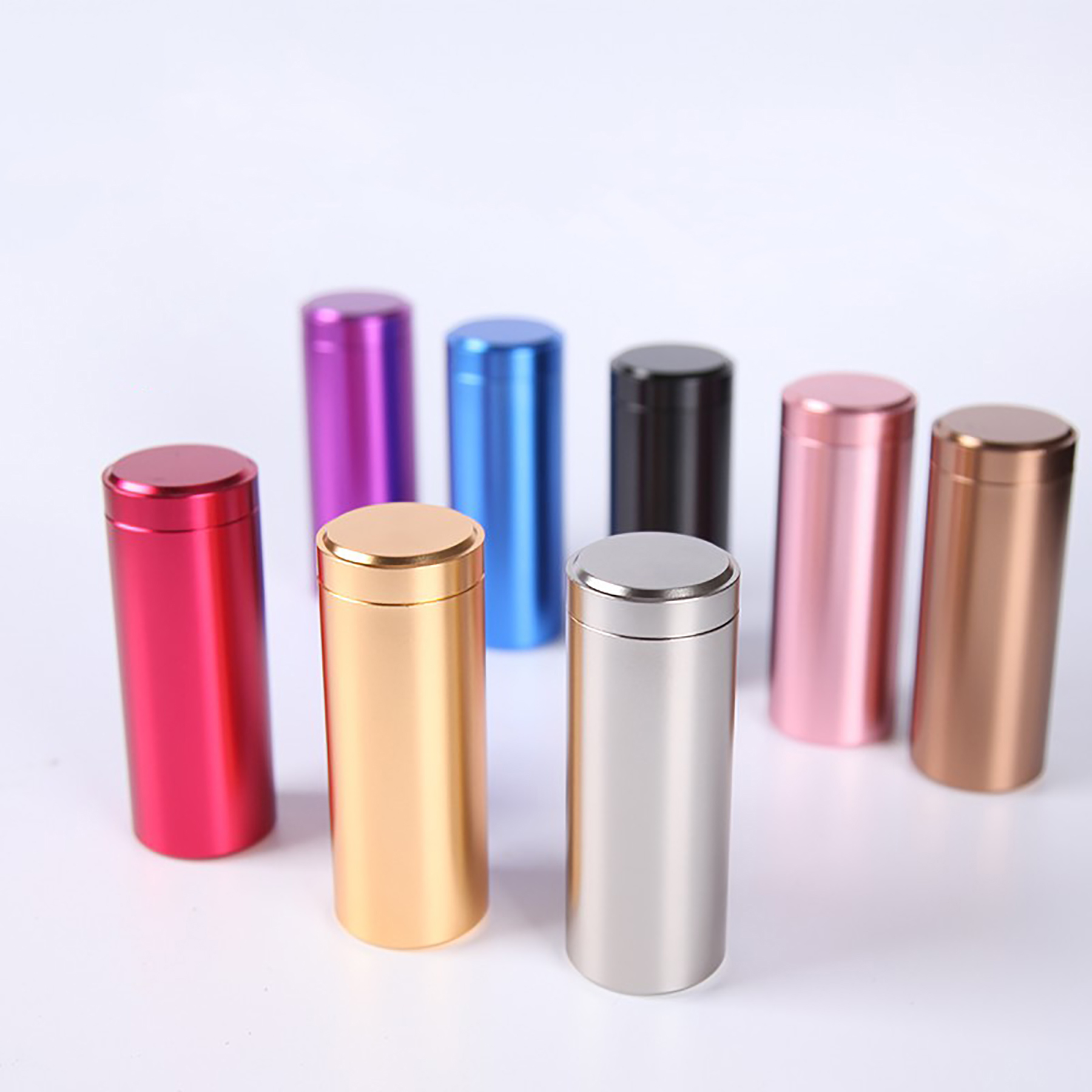 4 oz Metal Canister Tin with Screw Cap