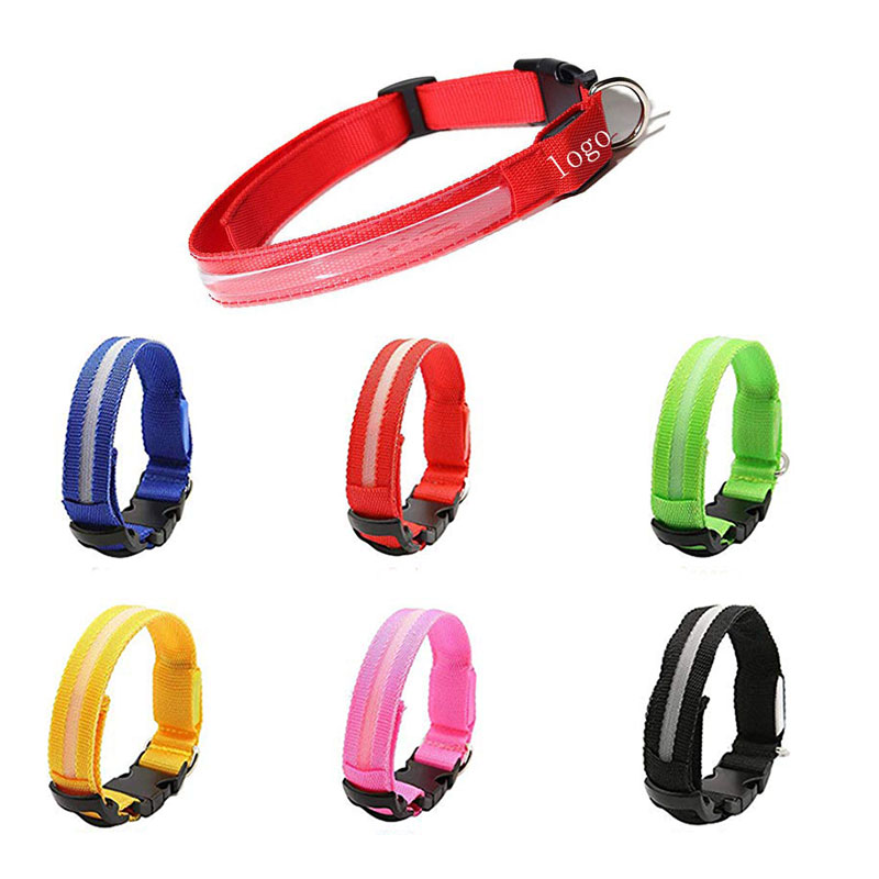 USB charging pet LED collar