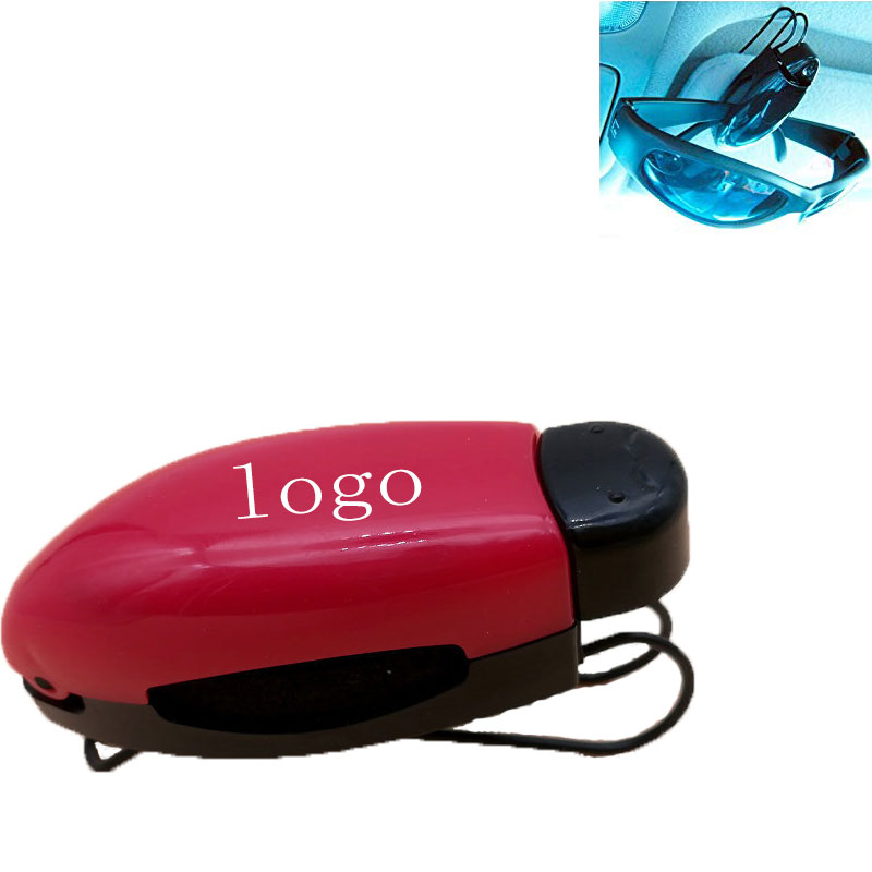 Car Sun Visor Glasses Card Ticket Holder Clip