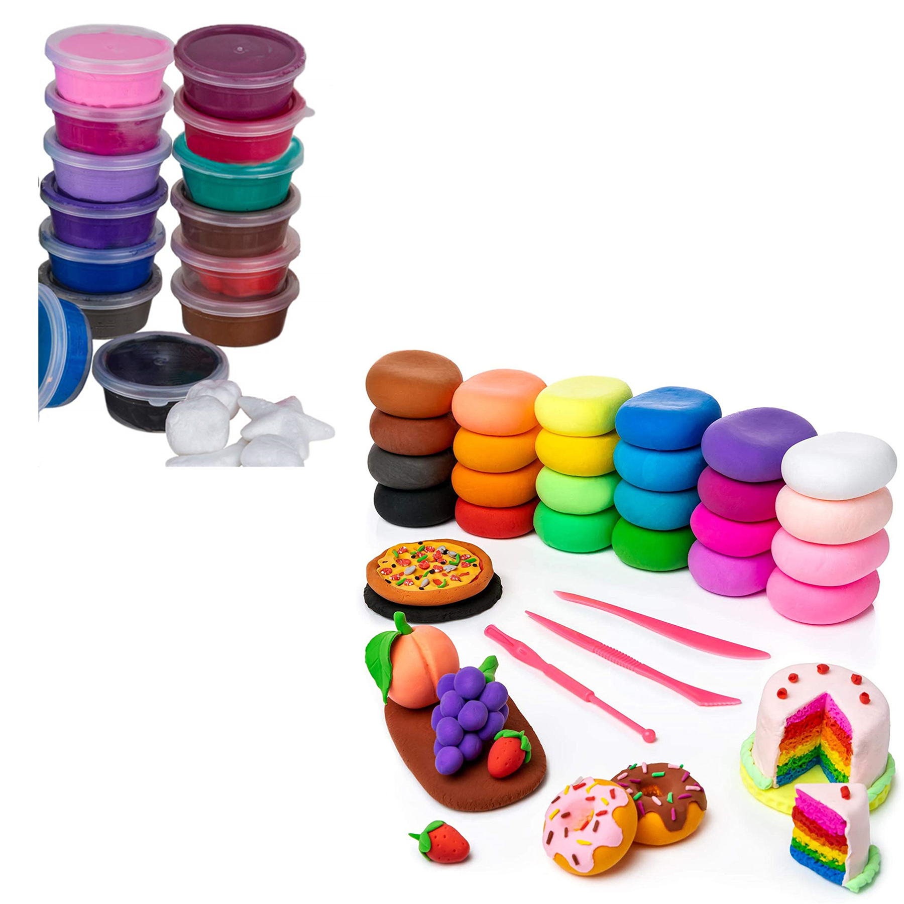  PolyClay Air Dry Clay Kit,Modeling Clay for Kids