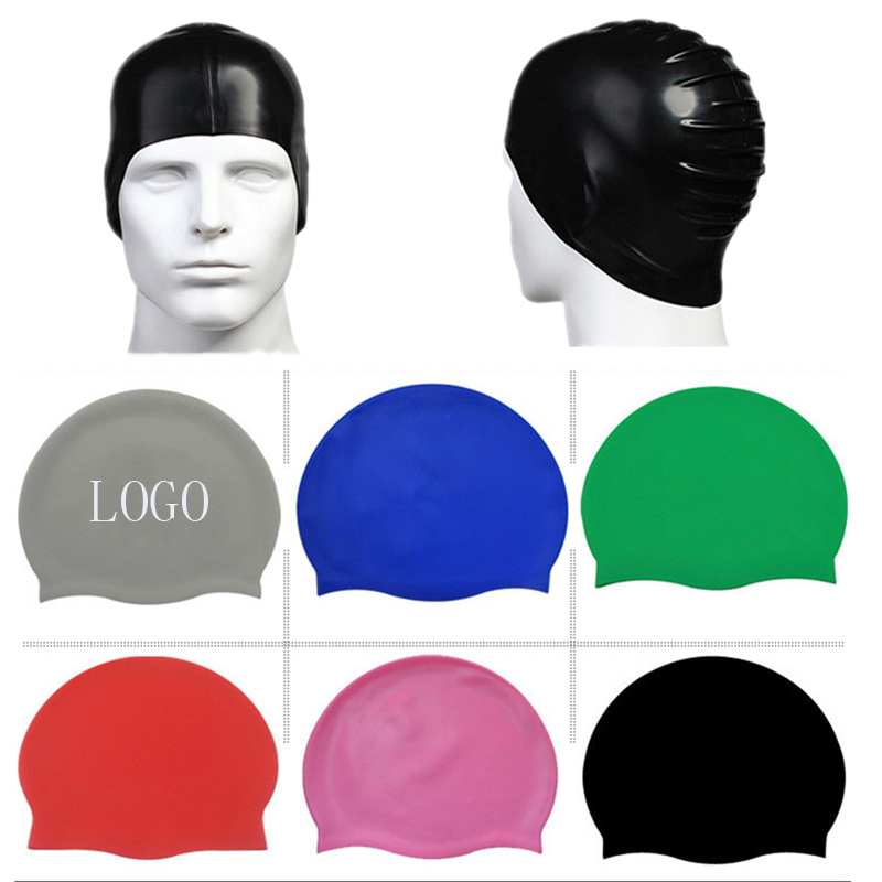 Silicone Solid Swim Cap