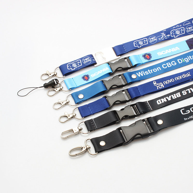 Polyester Phone Lanyard